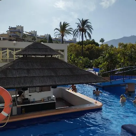 Estudio Terraza Vista Mar Parking Gratuito Piscinas Apartmán Benalmádena