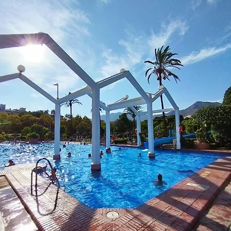 Estudio Terraza Vista Mar Parking Gratuito Piscinas Apartment