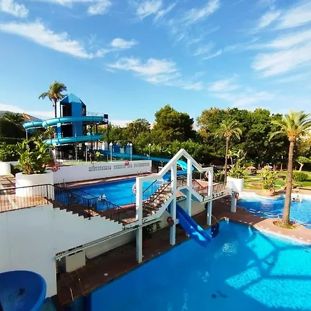 Estudio Terraza Vista Mar Parking Gratuito Piscinas Apartment Benalmadena